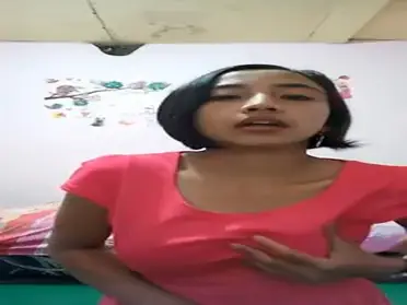 Live Cewek Baju Pink Rambut Pendek Sange, Indo Hot